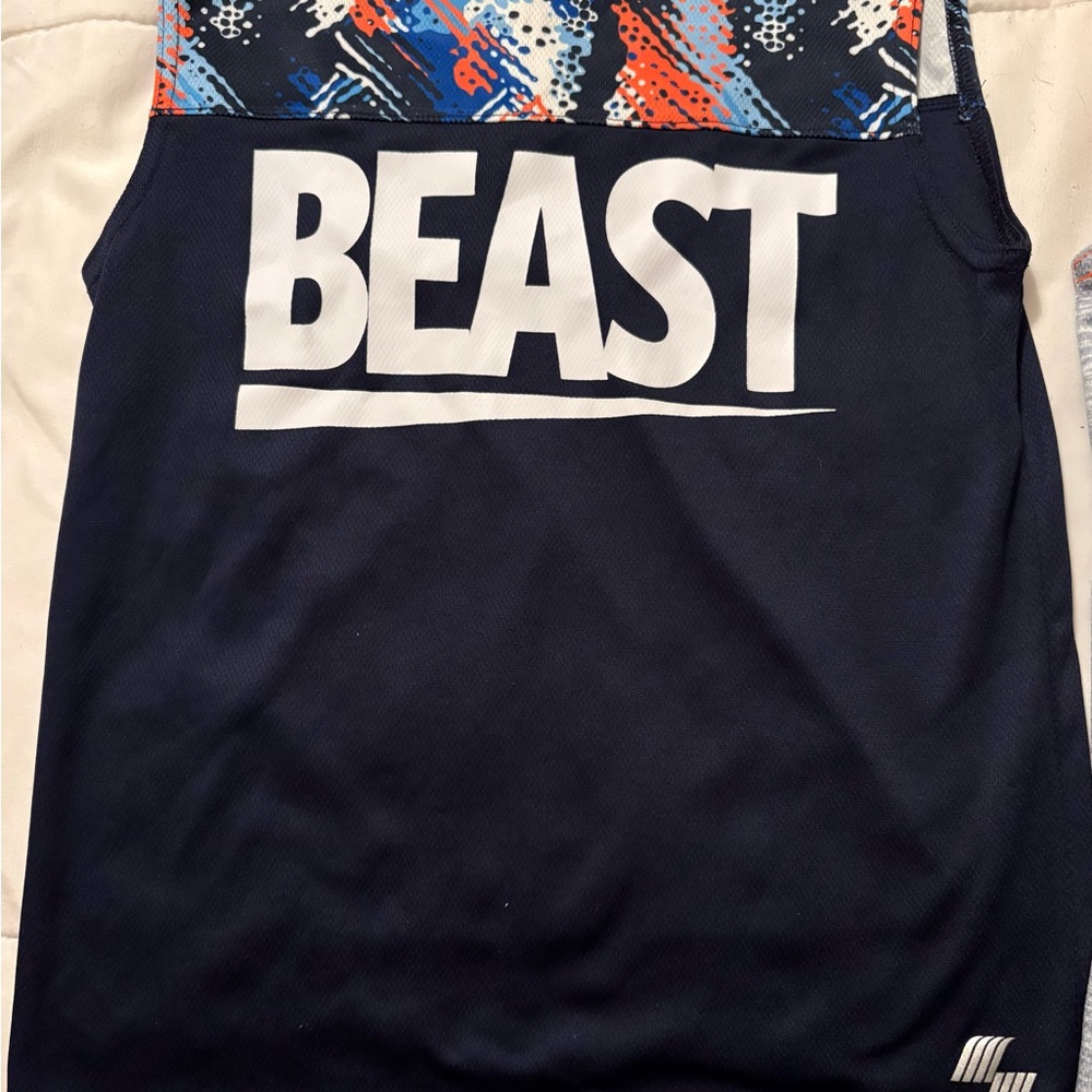 2 BEAST & GAMER Graphic Tank Tops
